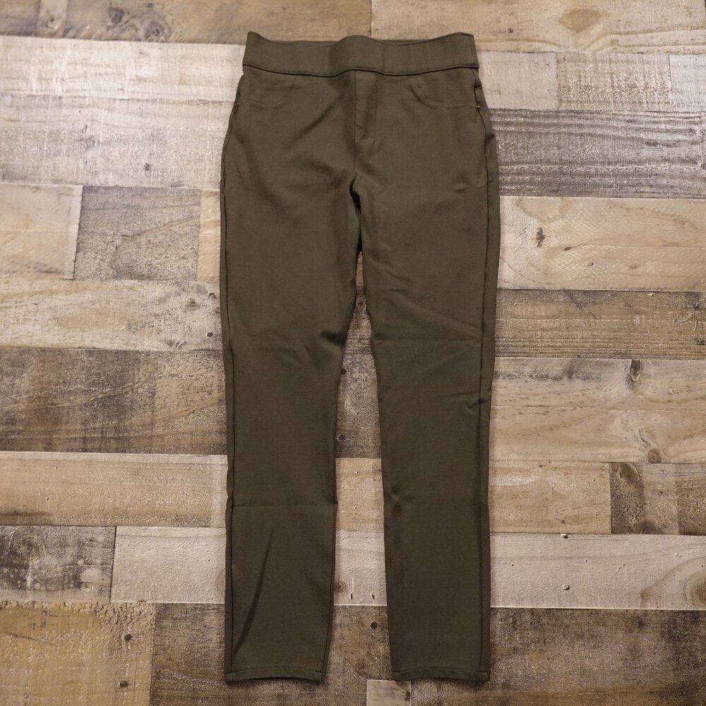SPANX Olive Green Skinny Pants